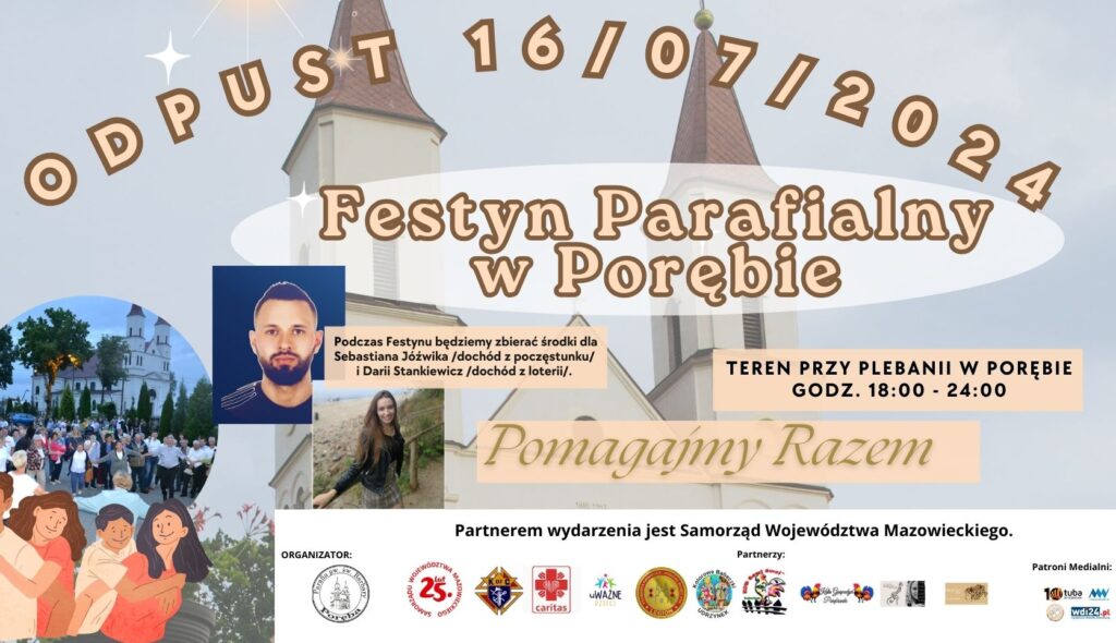 Festyn Odpustowy w Porębie 2024r.