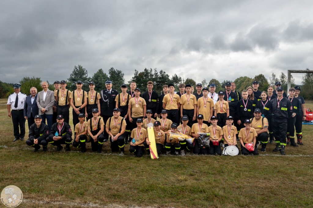 Powiatowe Zawody Sportowo-Pożarnicze Młodzieżowe Drużyny Pożarnicze Trzcianka 2024